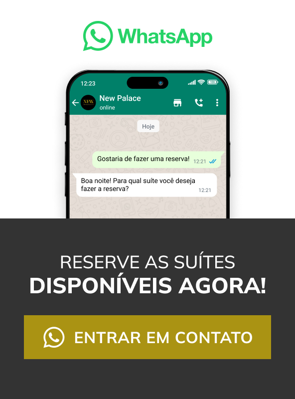 Reserve as suítes Disponíveis agora! entrar em contato